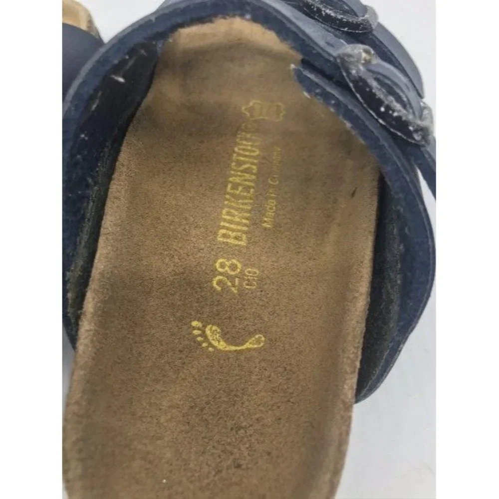 Birkenstock Dark Blue Unisex Child Sandals Size Us